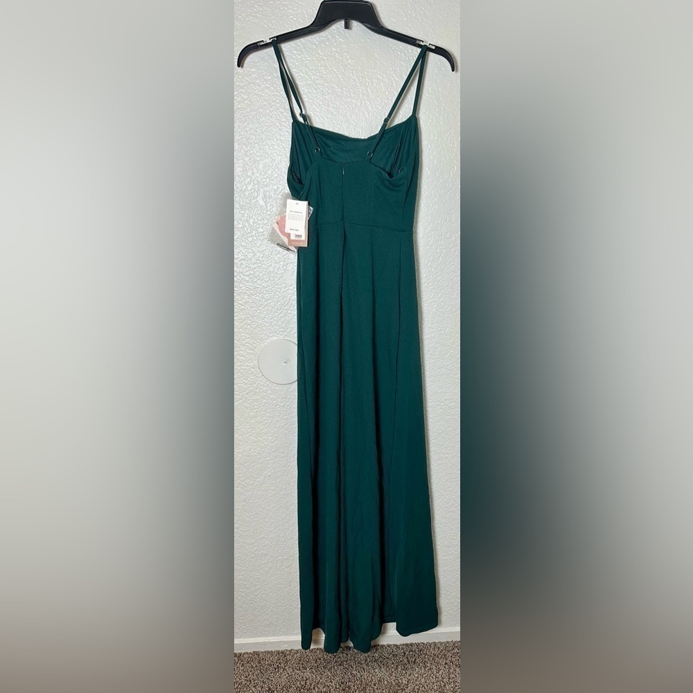 NWT Birdy Grey Ash Dress in Crepe Emerald - Picture 6 of 7